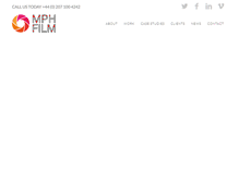 Tablet Screenshot of mphfilm.com